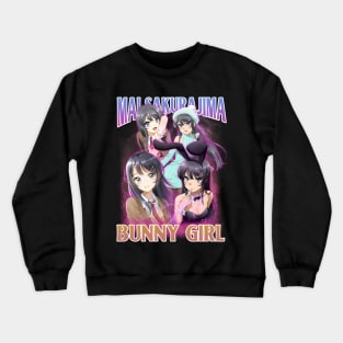 seishun buta yarou AoButa Mai Sakurajima Crewneck Sweatshirt